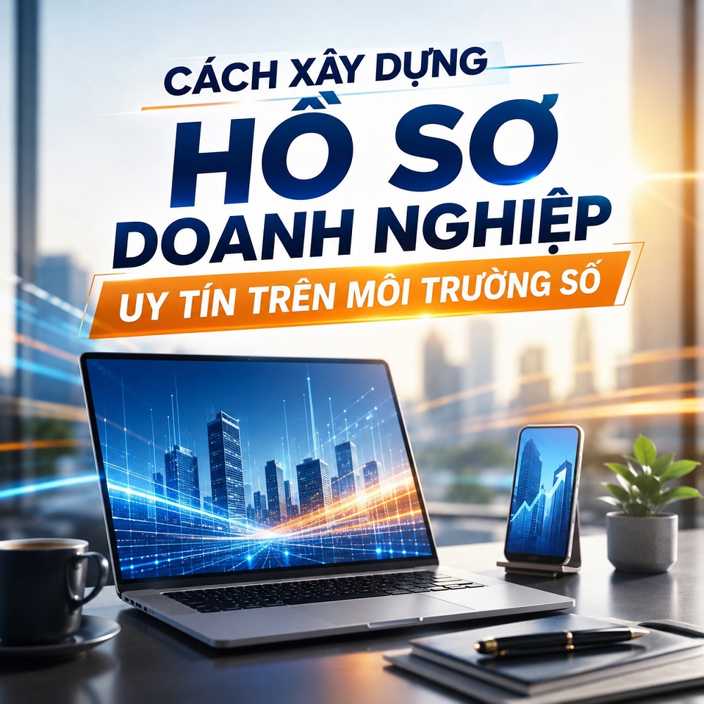 Cách xây dựng hồ sơ doanh nghiệp uy tín trên môi trường số